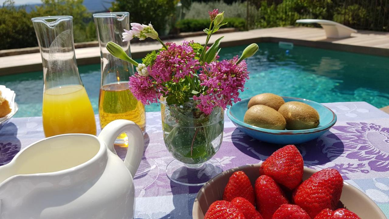 Pierres Blanches Bed & Breakfast Cotignac Exterior photo